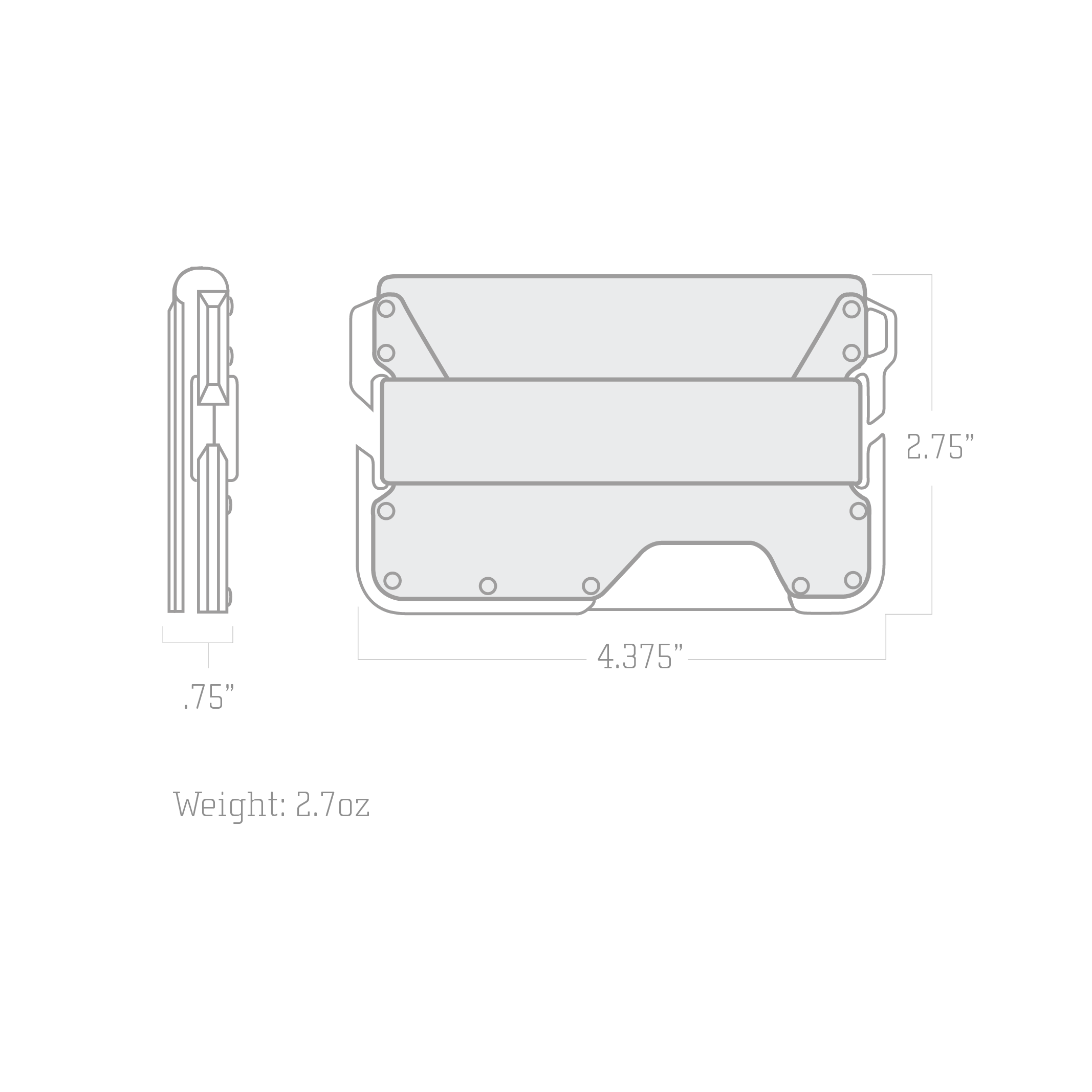 D01 Dapper™ Bifold Wallet