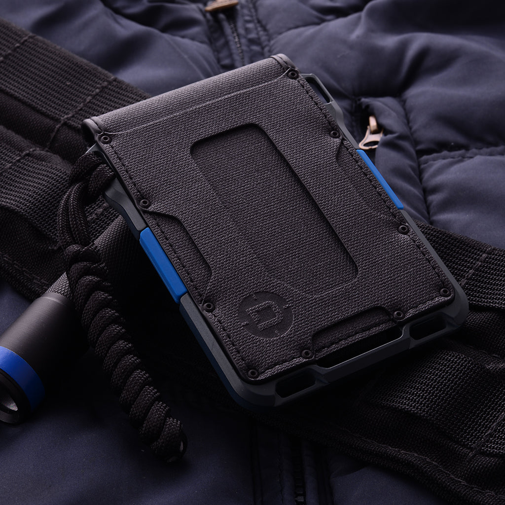 M1 Maverick™ Bifold Wallet - Spec-Ops - 4 Pocket DTEX - Blueline